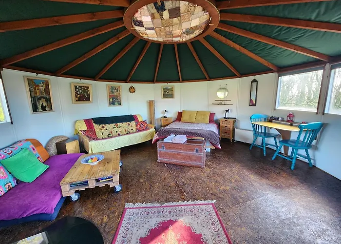 Luxury tent Galtee Glamping In Wooden Yurt *