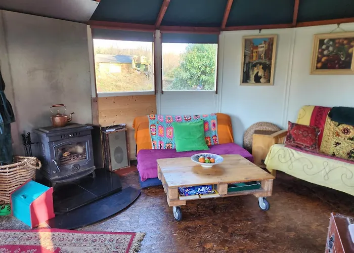 Luxury tent Galtee Glamping In Wooden Yurt *